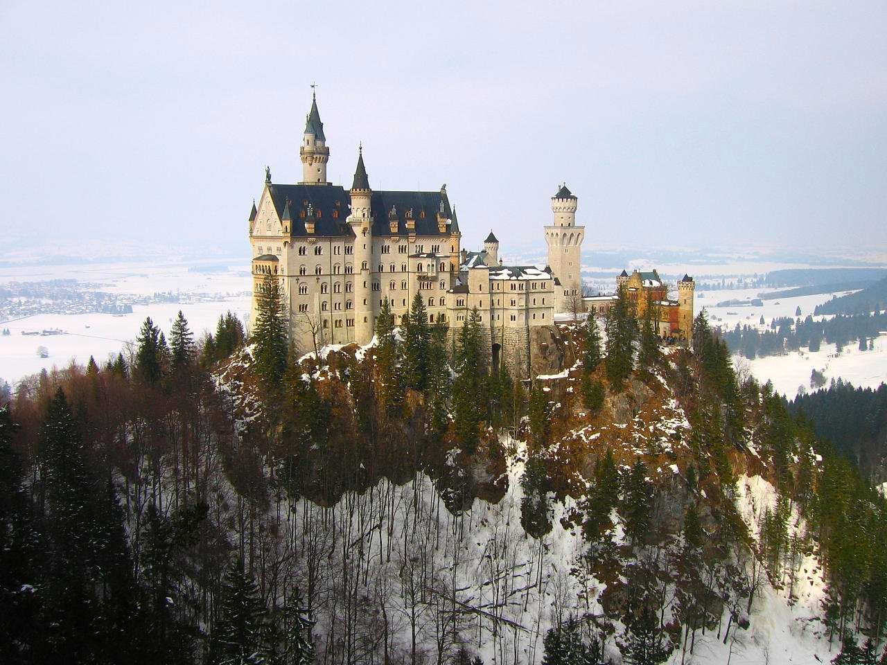 Neuschwanstein in Bavaria,Germany