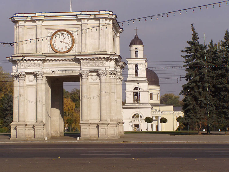 Triumphal Arch in Chisinau