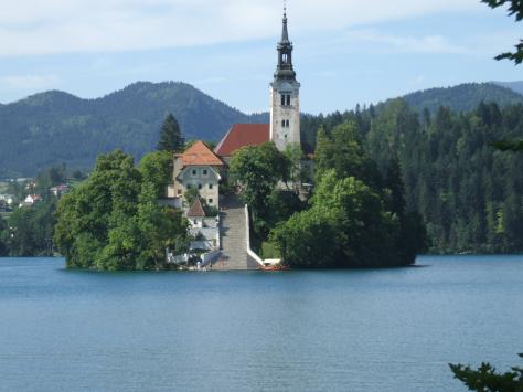 Lake Bled in Slovenia