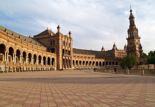 Plaza de Espana in Seville