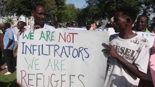 African migrants attacked in Isreal