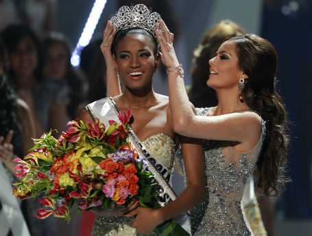  The winner of Miss universe 2011